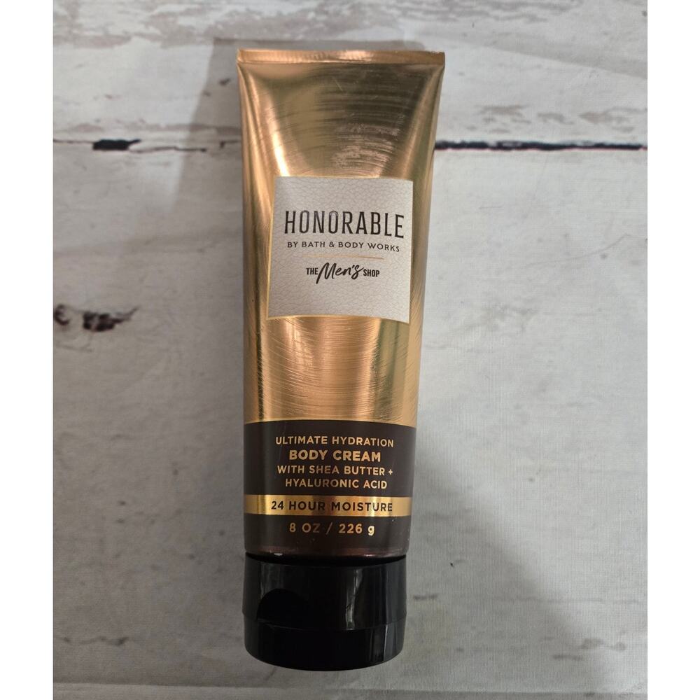 NEW! Bath & Body Works Honorable Men's Collection Body Cream Lotion Moisturize